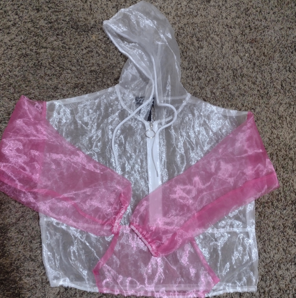Thrill sheer rain jacket